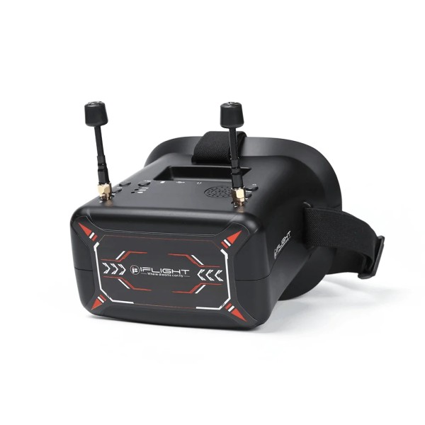 IFlight FPV Video 40CH Brillen Googles Renn drohne Vierachse-Kopfmontage 5,8G DVR Videoempfänger 4,3 Zoll Flugzeug FPV UAV